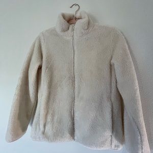 White Fuzzy Jacket